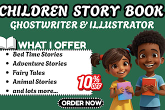 ghostwrite children story book kids story short story ebook children book writer
