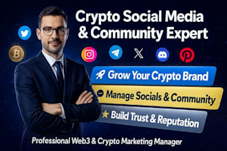 be your web3 ai nft token memecoin crypto social media manager content creator