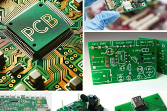 design custom pcb circuit schematic firmware prototype in altium kicad easyeda
