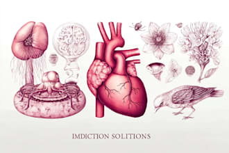 do medical, scientific and biology illustrations for you