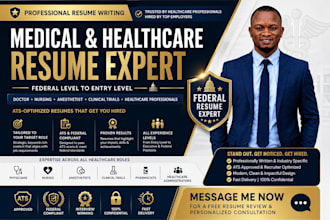 write medical healthcare, clinical trials, nursing, doctor, anesthetist resume