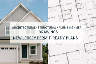 design pe stamp new jersey architectural, structural, plumbing and mep plans