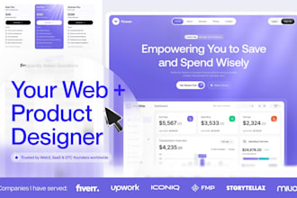 design website, app, and dashboard UI UX that stands out