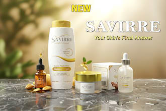 design luxury skincare and cosmetic packaging with premium branding