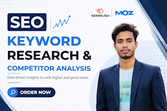 do advanced SEO keyword research and competitor analysis