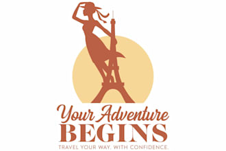 design a professional and memorable travel hotel logo