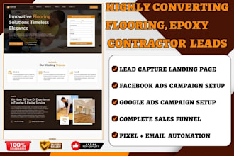 generate concrete paving leads epoxy stucco driveway flooring contractor website