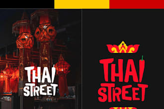 design custom thai restaurant logo