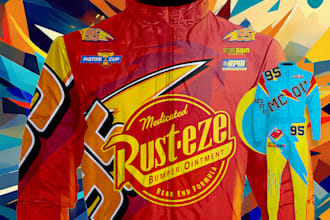 create a racing suit unique, professional racing suit