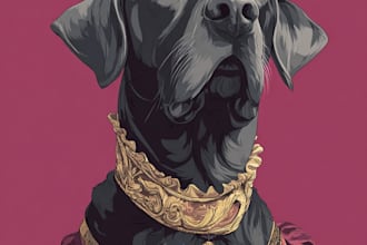 paint stunning watercolor pet portrait