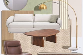 design a moodboard and design a layout for your space