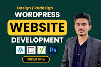 build a luxury wordpress website design and development