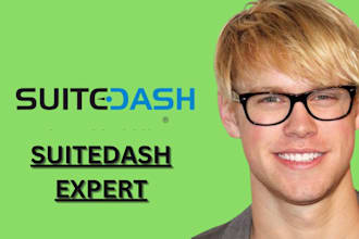 setup suitedash emails client portal kickoff form upload block auomation
