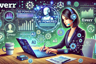 design ai automation website, ai agency site, ai chatbot landing page, and SEO
