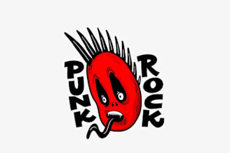 design a crust punk grindcore logo