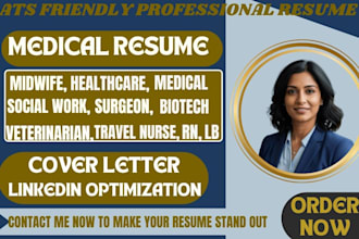 write medical resume, healthcare, nursing, public health, clinical nurse