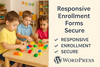 build a professional wordpress preschool or daycare website that attracts people