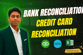 do bank reconciliation, credit card reconciliation in quickbooks online, xero