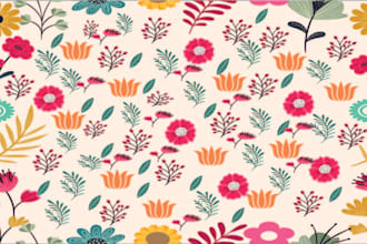 design seamless repeat pattern design
