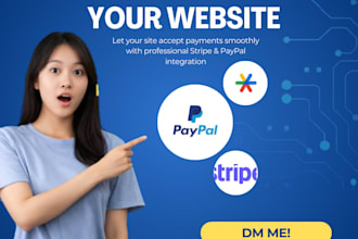 integrate stripe, paypal API into your django app fast
