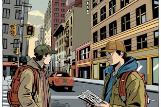 do editorial magazine style comic cartoon newyorker inspired