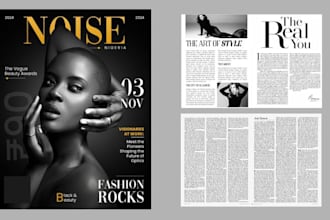 design magazine editorial, newspaper, book cover, lookbook