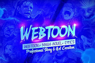 professionally promote your webtoon, manga, novel, comic to real readers