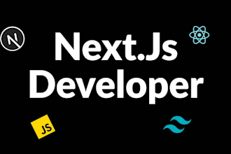 create a professional nextjs web app with tailwind CSS