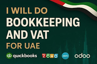 provide licensed uae bookkeeping, vat return and ct