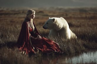 make a photo manipulation and photoshop