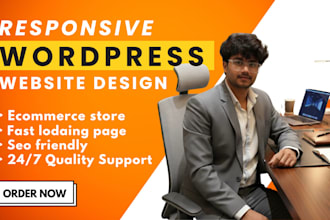 design, copy, or clone wordpress websites and develop ecommerce website
