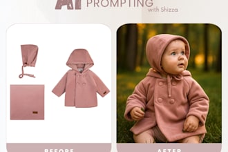 create ai generated product, model, and lifestyle brand images