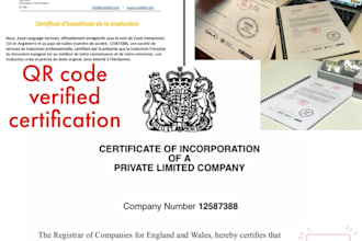 provide french certified translation the same day