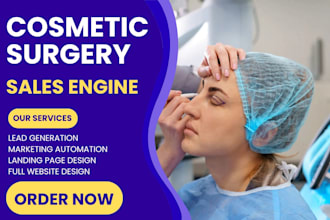 get cosmetic surgery leads cosmetic surgery crm build cosmetic surgery website