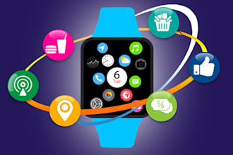 create a high performance wearable app with health and fitness tracking features