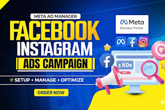 setup and manage facebook and instagram ads