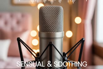 record a sensual, soothing, and immersive asmr voice over