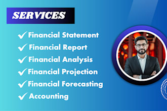 do excel projects, rstudio, accounting and finance, financial model forecasts
