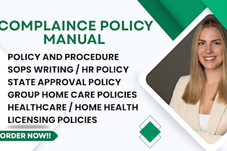 write home healthcare agency, group home care policy and procedure for US state