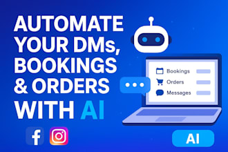 automate your meta dms, bookings, and orders with ai