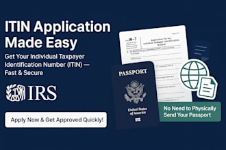 help you apply itin for US resident and non resident