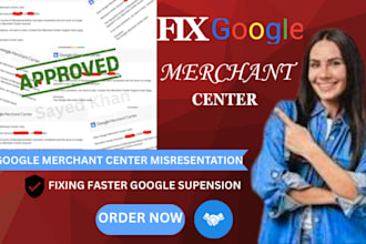 fix google merchant center misrepresentation gmc suspension