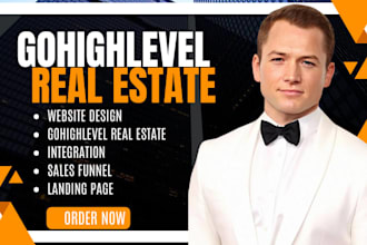 build gohighlevel real estate funnel automation crm nurture appointment workflow