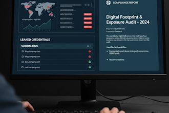 perform a professional audit of your company digital footprint