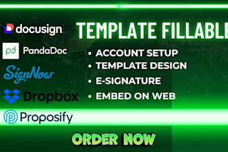 create docusign formstack pandadoc proposify adobe design editable ebooks PDF