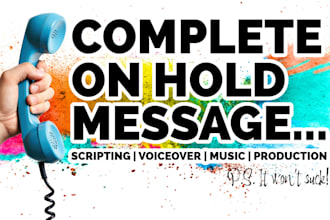 make your on hold message
