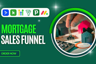 build mortgage funnels pipedrive ghl bitrix24 activecampaign monday zoho bigin