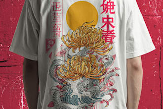 create unique clothing design tshirt design