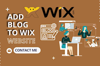create edit wix blog post to wix website add up blog to your wix website