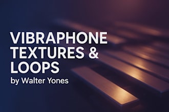 record vibraphone loops and textures for your music